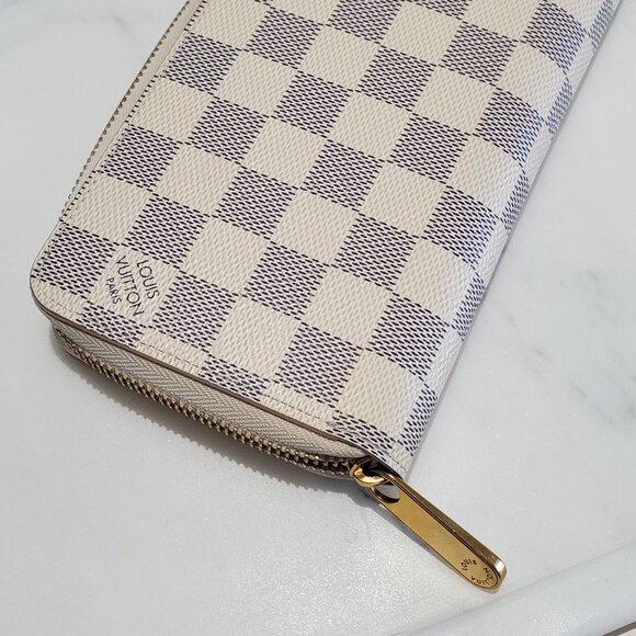 LV Damier Azur Zippy Wallet Louis Vuitton Authentic - Picture 5 of 14